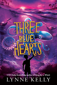 Hardcover Three Blue Hearts Book