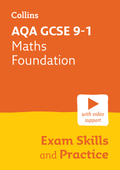 Paperback Collins GCSE Maths 9-1 -- Aqa GCSE 9-1 Maths Foundation Exam Skills Workbook: Interleaved Command Word Practice Book