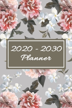 Paperback 2020 - 2030 Planner Book