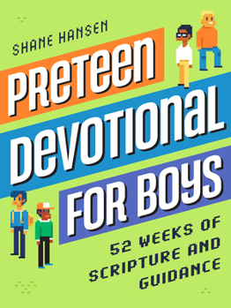 Paperback Preteen Devotional for Boys: 52 Weeks of Scripture and Guidance Book