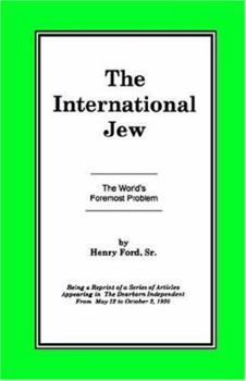 Paperback The International Jew Vol I: The World's Foremost Problem Book