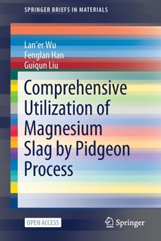 Paperback Comprehensive Utilization of Magnesium Slag by Pidgeon Process Book