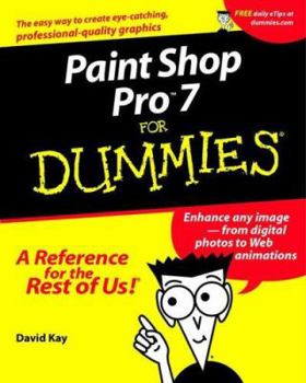 Paperback Paint Shop Pro 7 for Dummies Book