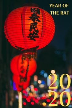 Paperback 2020 Year of the Rat: Chinese New Year Notebook/Notepad, A5 120 lined pages diary/journal gift, 春節快樂, 鼠&# Book