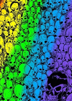 Paperback Gathering of Skulls Journal - Rainbow Book