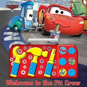 Hardcover Welcome to the Pit Crew [With Plastic Wrench, Hammer, Screwdriver] Book