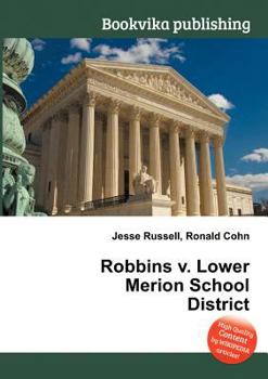 Paperback Robbins V. Lower Merion School District Book