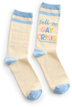 Misc. Heartstopper: Full-On Gay Crisis Socks - Small Book