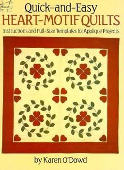 Paperback Quick and Easy Heart Motif Quilts Book