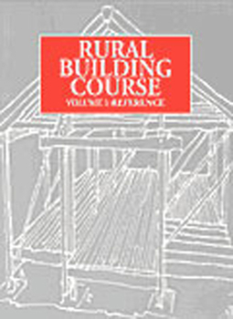 Paperback Rural Building Course Volume 1: Reference Book