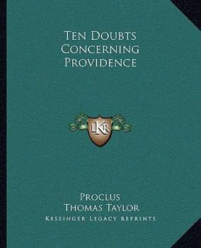 Ten Doubts Concerning Providence