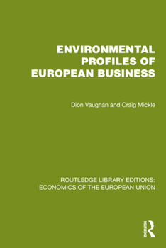 Hardcover Environmental Profiles of European Business Book