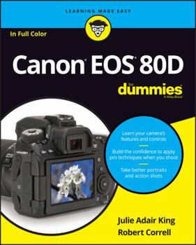 Paperback Canon EOS 80d for Dummies Book