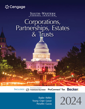 Paperback South-Western Federal Taxation 2024: Corporations, Partnerships, Estates and Trusts Book