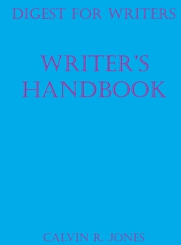 Hardcover Digest for Writers: Writer's Handbook Book