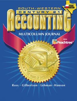 Hardcover Century 21 Accounting for Texas Multicolumn Journal Approach Book