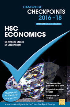 Paperback Cambridge Checkpoints Hsc Economics 2016-18 Book