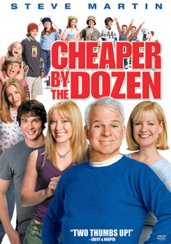 DVD Cheaper By The Dozen Book