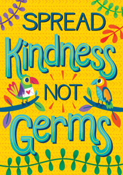 Poster One World Spread Kindness, Not Germs Poster Book