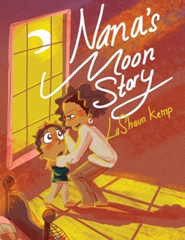 Hardcover NaNa's Moon Story [Large Print] Book