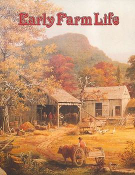 Library Binding Early Farm Life Book