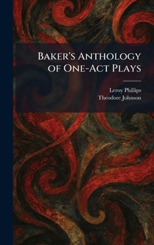 Hardcover Baker's Anthology of One-Act Plays Book