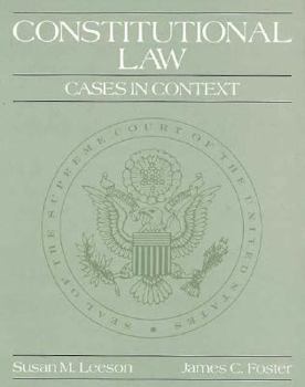 Paperback Constitutional Law: Cases in Context Book