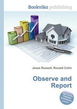 Paperback Observe and Report Book