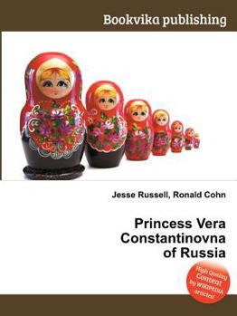 Paperback Princess Vera Constantinovna of Russia Book