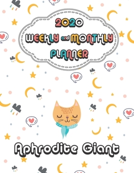 2020 Aphrodite Giant Cat Planner : Weekly & Monthly with Password list, Journal calendar for Aphrodite Giant Cat owner: 2020 Planner /Journal Gift,133 pages, 8.5x11, Soft cover, Mate Finish