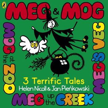 Paperback Meg & Mog: Three Terrific Tales Book