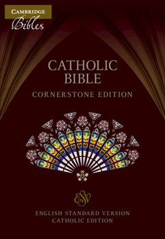 Imitation Leather Esv-CE Catholic Bible, Cornerstone Edition, Burgundy Imitation Leather, Esc662: T Book