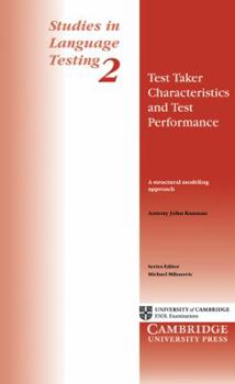 Paperback Test Taker Characteristics and Test Performance Book