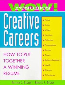 Paperback Wow!: Resumes for Creative Careers Book