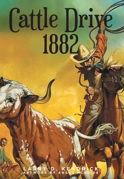 Hardcover Cattle Drive 1882 Book