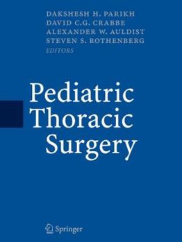 Hardcover Pediatric Thoracic Surgery Book