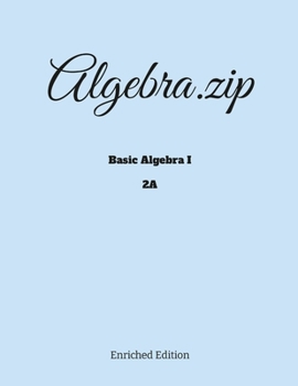 Paperback Algebra.zip: Basic Algebra I (2A) Book