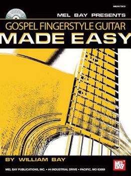 Paperback Gospel Fingerstyle Guitar Made Easy [With CD] Book