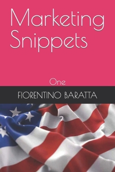 Paperback Marketing snippets: part one Book