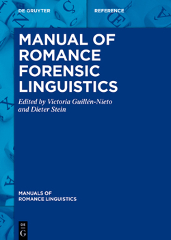 Hardcover Manual of Romance Forensic Linguistics Book