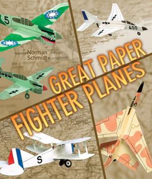 Paperback Great Paper Fighter Planes Book