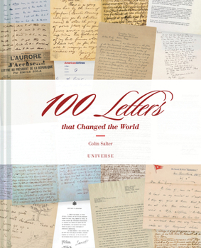 Hardcover 100 Letters That Changed the World Book