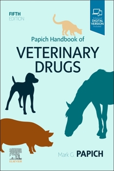 Hardcover Papich Handbook of Veterinary Drugs Book