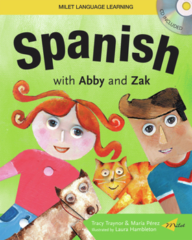 Paperback Spanish with Abby and Zak [Spanish] Book