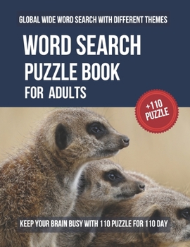 Paperback word search puzzle book for adults: 100 puzzles word search for adults large print Book