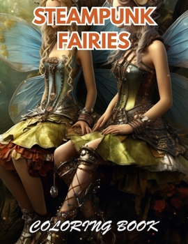 Steampunk Fairies Coloring Book: 100+ Coloring Pages for Relaxation