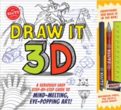 Spiral-bound Draw It 3D [With Pens/Pencils and Eraser] Book