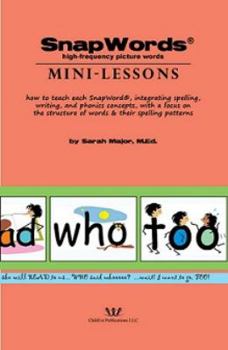 Paperback Snapwords (R) Mini-Lessons Book