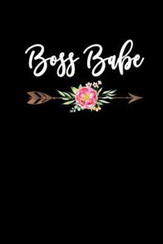 Paperback Boss Babe: Watercolor Tribal Arrow Notebook Women Entrepreneur Book