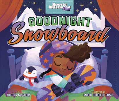 Hardcover Goodnight Snowboard Book